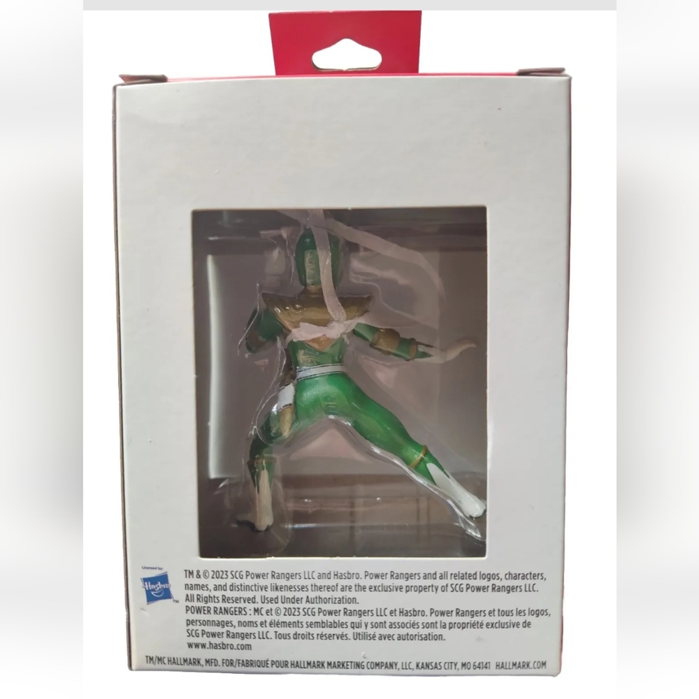 Power Rangers Hallmark Keepsake Ornament, Green Ranger - Picture 5 of 6